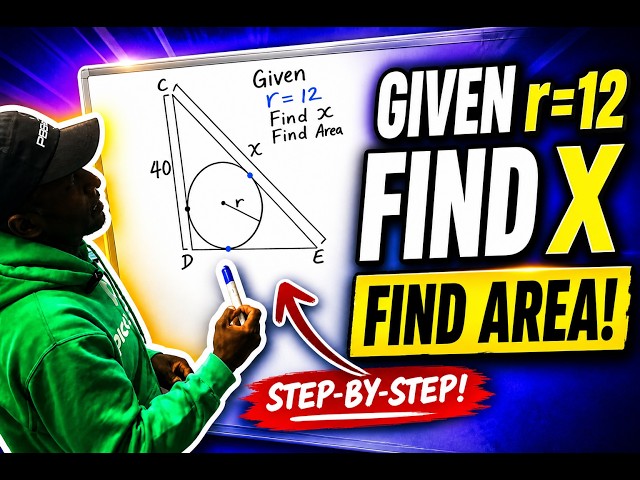 Find x and the Area  This Geometry Puzzle Is Harder Than It Looks