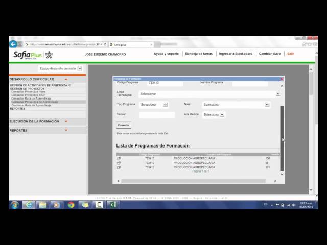 como subir un proyecto formativo en sofia plus sena