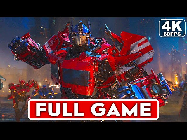 TRANSFORMERS WAR FOR CYBERTRON Gameplay Walkthrough Part 1 FULL GAME [4K 60FPS PC] - No Commentary