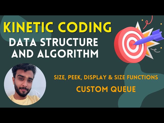Queue | Size | Display | Peek | Add | Functions | Data Structure | Algorithms | Java | Programming