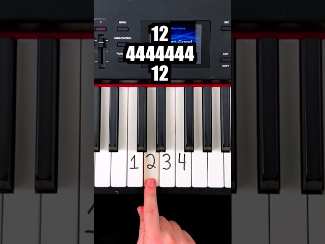 ☝️ Free Piano Course in Bio - Learn 4 Chords Play 100's of Songs