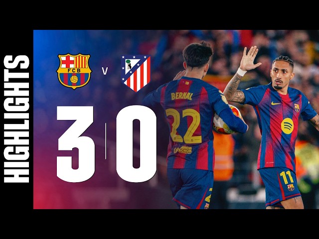 RESUMEN | FC BARCELONA 3 vs 0 ATLÉTICO DE MADRID | COPA DEL REY 25/26
