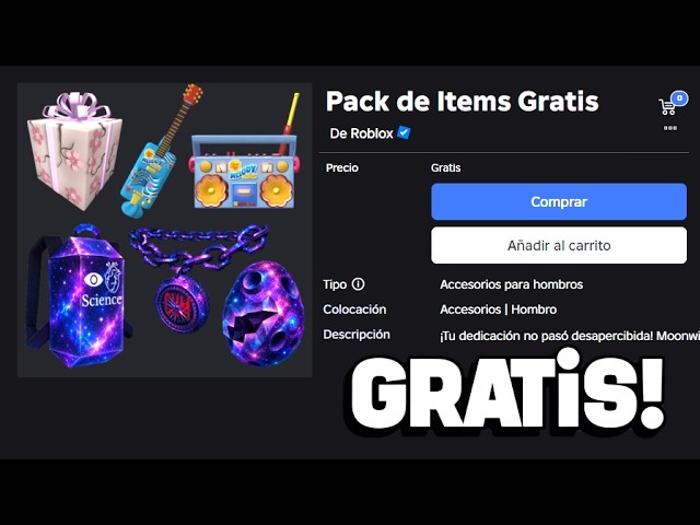 RÁPIDO! SOLO ENTRA Y RECLAMA 5 ITEMS GRATIS en Roblox. (sin hacer nada 😴)