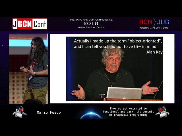 From object oriented to functional and back by Mario Fusco at JBCNConf'19