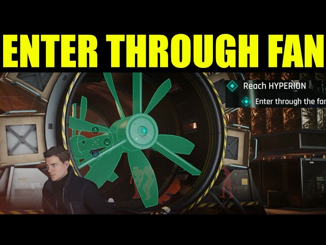 007 First Light - How to enter through the fan (get past Androids EASY) | reach Hyperion