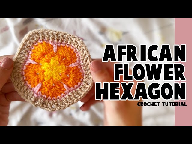 How To Crochet: AFRICAN FLOWER PENTAGON (Beginner Friendly)