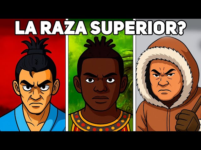 ¿Por qué ser Blanco es Mejor? Las 5 Razas y sus Ventajas Evolutivas