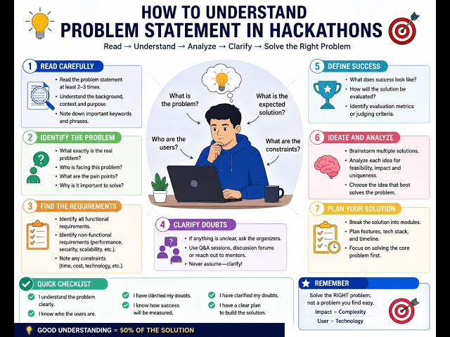 How to Understand a Hackathon Problem Statement Before You Start Coding
