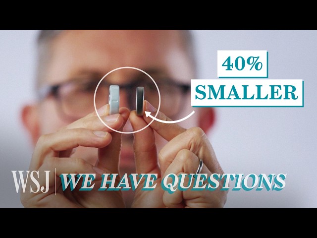 Why Oura Made Its Smart Ring Smaller Than Ever | WSJ We Have Questions