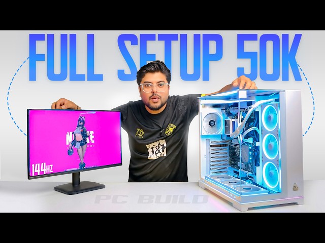 Ultimate Pc? Full setup PC build under 50000 For Gaming | Pc build Under 50K | 2026