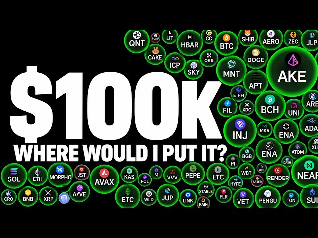 Preparing to dump $100,000 in crypto right now