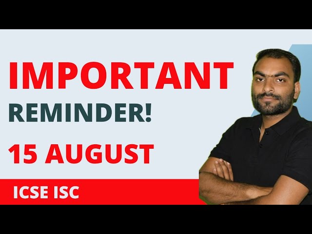 Important Reminder for You! Marathon ICSE ISC JAVA PROGRAMMING