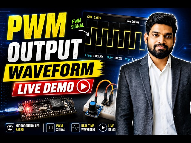PWM OutputWaveform Live Demo
