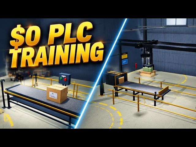 I Replaced a $5,000 PLC Trainer with a Free PLC Training Simulator