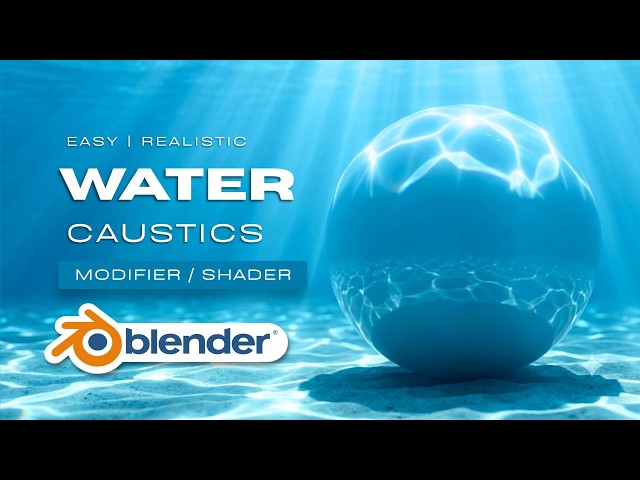 How to Create Realistic Water Caustics in Blender | Easy Shader Tutorial