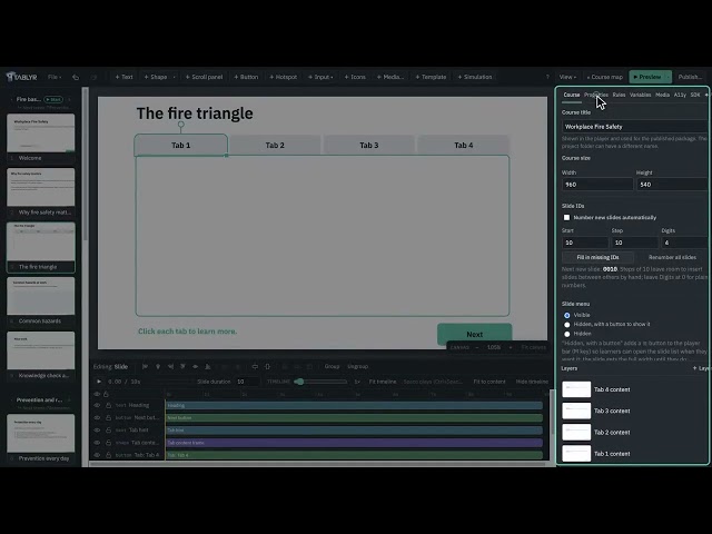 TABLYR Tutorial 01 · The TABLYR workspace