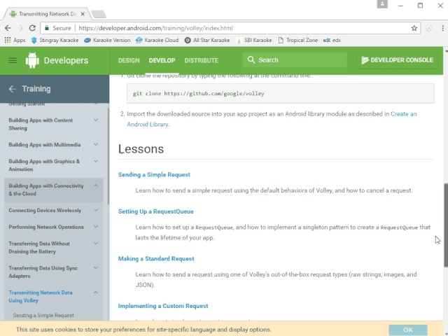 12   Android Studio   App Building   Adding Volley, and the RequestQueue