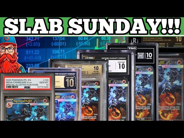 POKEMON SLAB SUNDAY! PSA vs CGC vs TAG vs BGS????