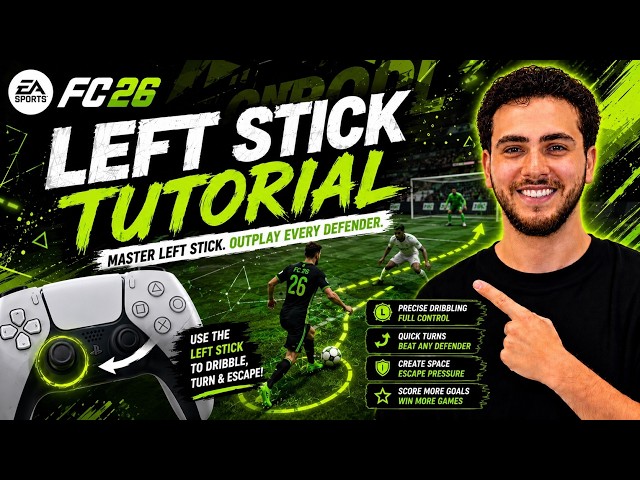 MASTER LEFT STICK DRIBBLING | FC 26 TUTORIAL