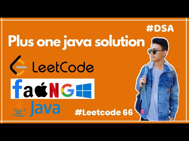 plus one java solution ||  java tutorial