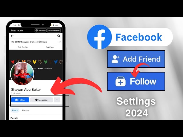 How to Add Friends to Follow on Facebook | Change Add Friend To Follow In Facebook (Easy Tutorial)