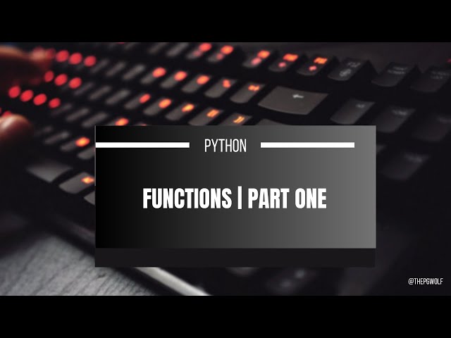Python in Nepali | 22. Functions | Part 1