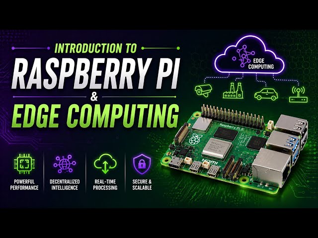 Introduction to Raspberry Pi & Edge Computing | Small Computers Powering Intelligent Devices| Uplatz