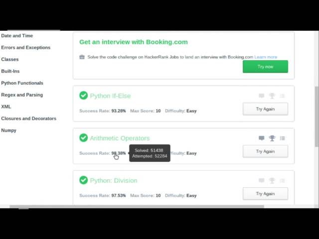 Hackerrank en Python I: Introducción