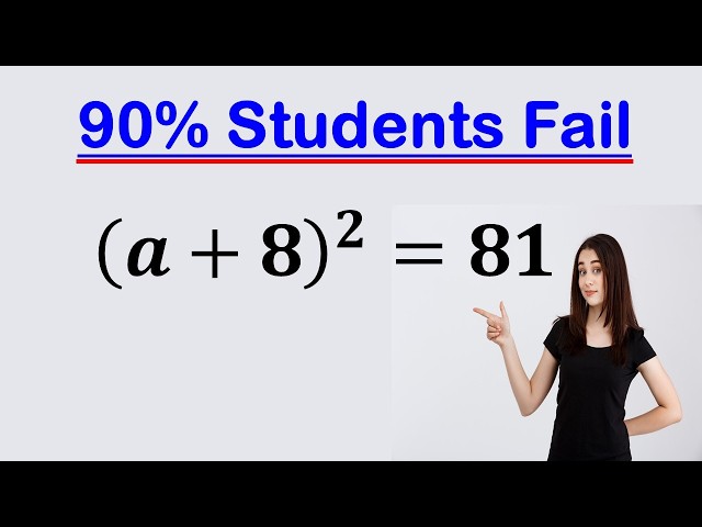 Solving a 'Harvard' University entrance exam | find a?