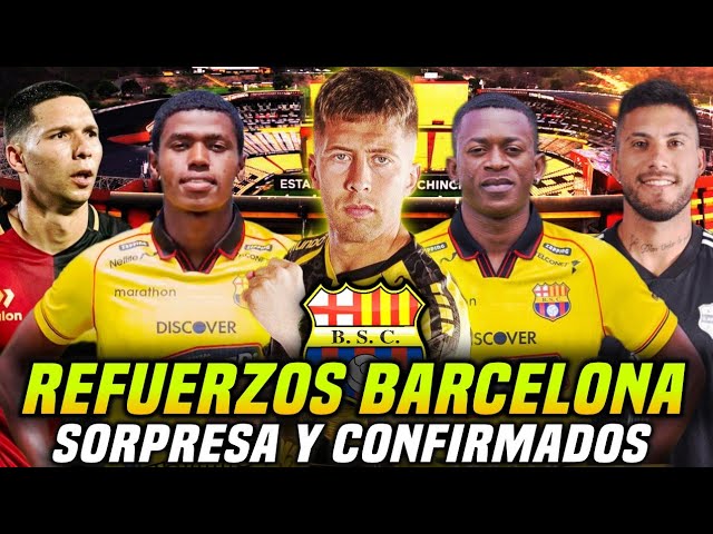 SURPRISING BARCELONA SC REINFORCEMENTS - CONFIRMED for 2026