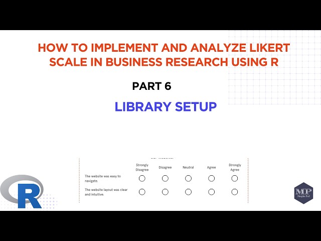 Part 6: Library Setup in R