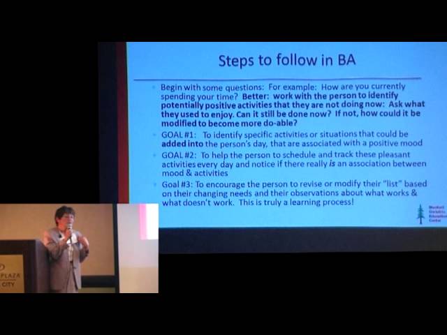 Using Stress Management and Behavioral Activation