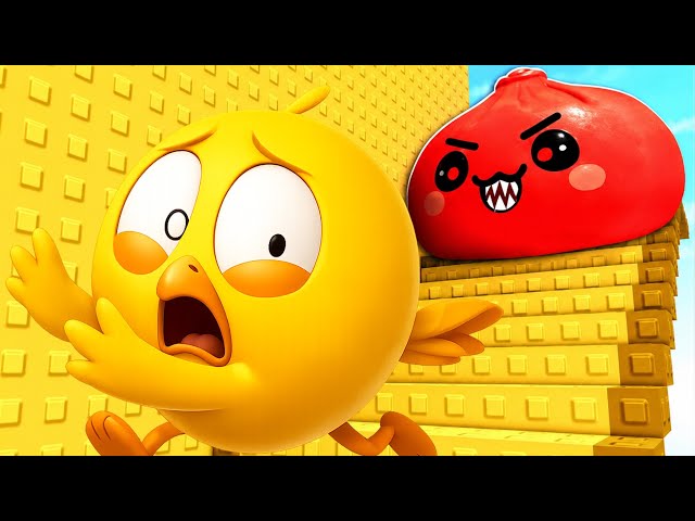 Chicky Plays : Escape SQUISHY DUMPLING TOWER in Roblox! - Where's Chicky? ROBLOX
