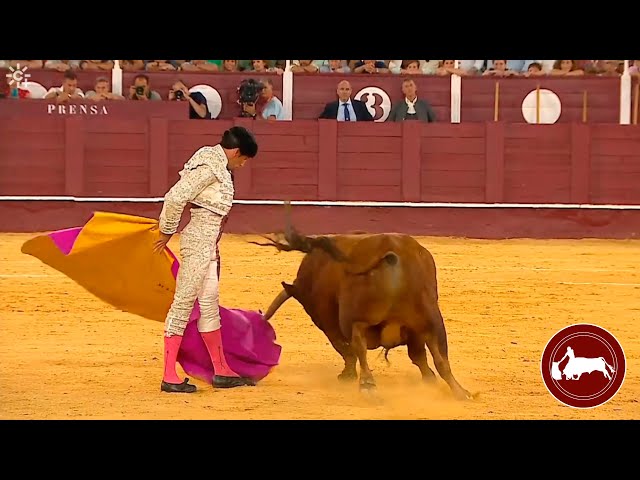 David de Miranda, second bull, Malaga Fair 19-08-2025,