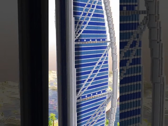 Burj Al Arab Minecraft Timelapse