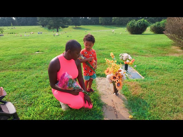 Visiting Our Korean Grandparent's Grave...