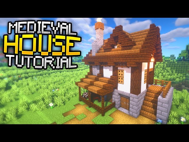 Minecraft: Medieval Starter House ✨ Tutorial + Download ✨ Minecraft 1.21