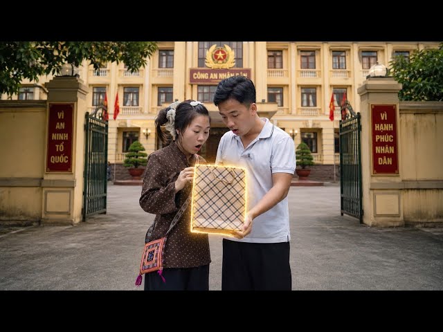 What was inside the mysterious bag that prompted Kiet and Tu Nha to report the matter to the police?