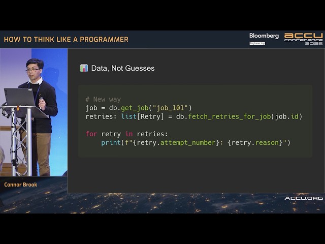 How to Think Like a Programmer - Connor Brook - ACCU 2025