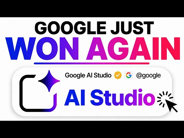 Google AI Studio: Build Real Apps With Zero Code!