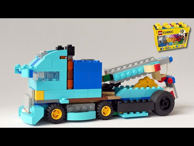 How to Build a Heavy Duty Tow Truck with LEGO Classic 10698 | Alternate Build Instructions