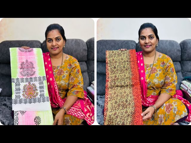 Pure kota Cotton n Cotton Dress Materials || Akki Latest Collections || Live Booking ||