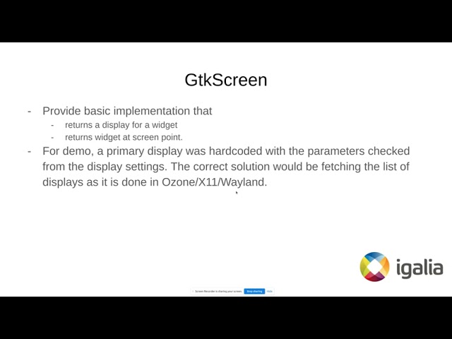 Essential parts to implement own Ozone backend