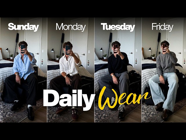 7 Outfits You Can Wear Daily - Sunday to Saturday