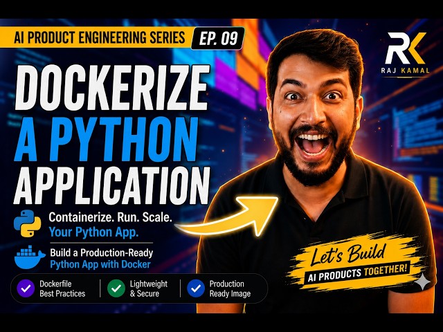 Docker #06 | Dockerize a Python Application