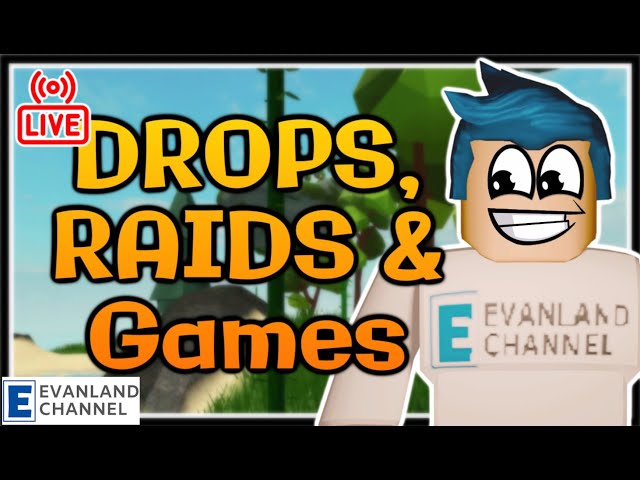 🎉 LIVE -  ROBLOX ISLANDS SKYBLOCK (Jan 17) DROP PARTY