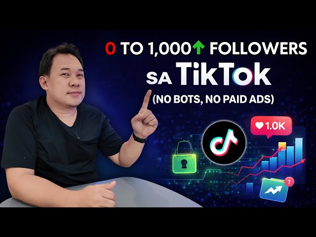TIPS PAANO MAGKAROON NG 1000 FOLLOWERS SA TIKTOK