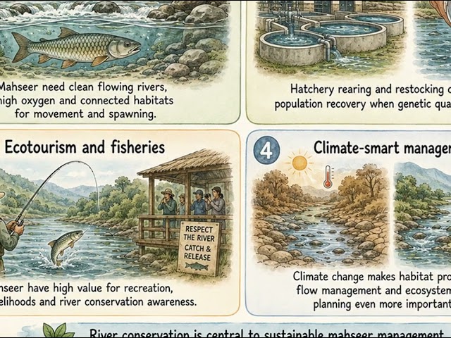 🐟 ASRB NET Aquaculture: Mahseer Ecosystem & Sustainable Fisheries Management Summary