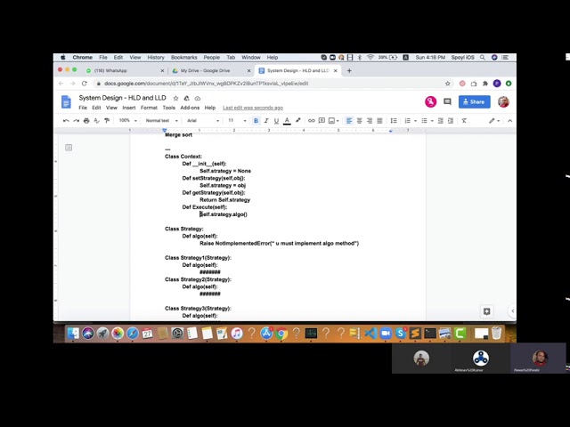 Design Patterns - Strategy and Observer