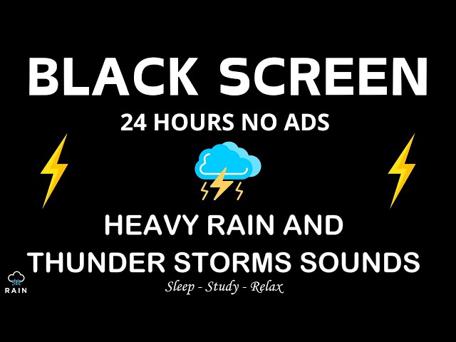 🔴 Defeat Insomnia in 3 Minutes ⛈️ Deep Sleep in Minutes with Soothing Rain Sounds No Ads